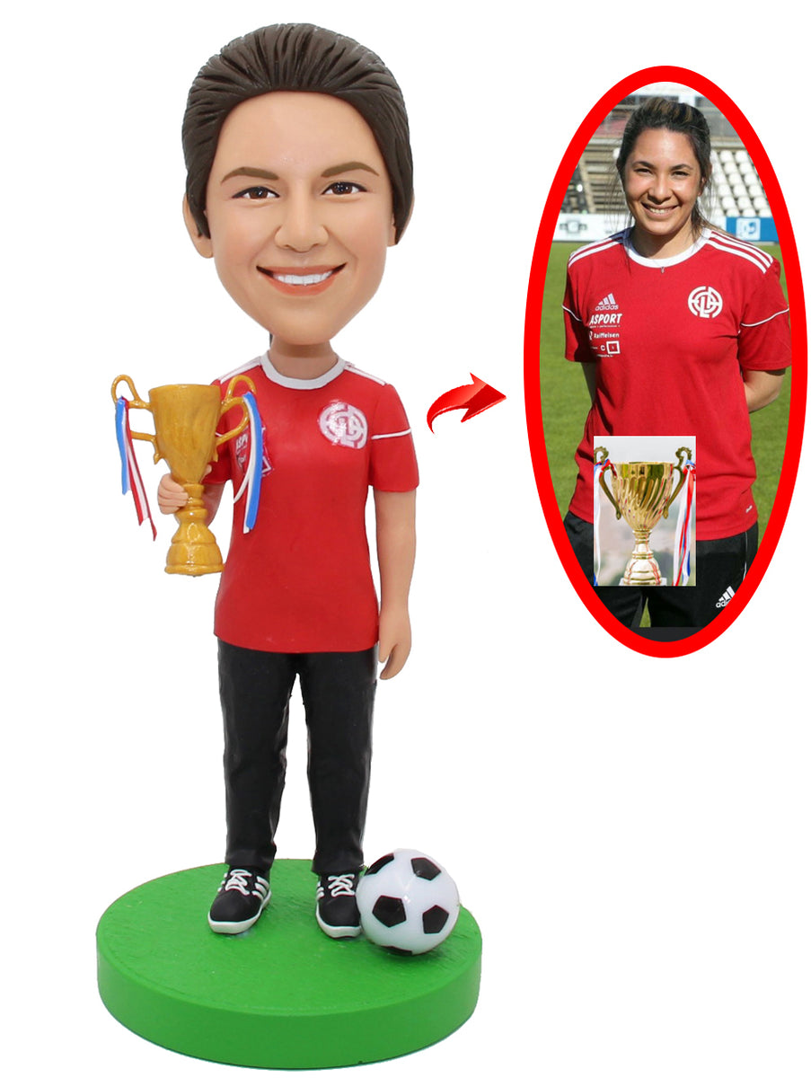 Custom Bobbleheads, Custom Championship Trophy Bobbleheads, Create You