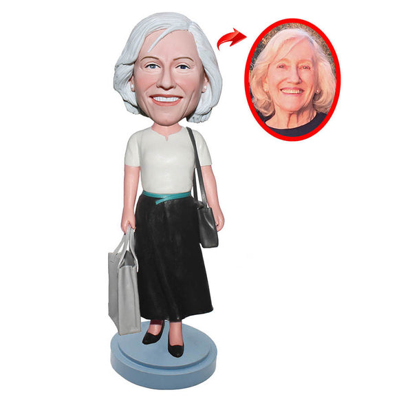 Custom Bobbleheads Unique Gifts For Mother, Best Gift For Mother's Birthday - Abobblehead.com