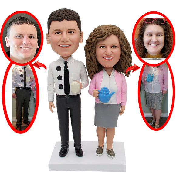 Custom Couple Bobbleheads, Custom Figures Of Yourself, Create Your Own Action Figure