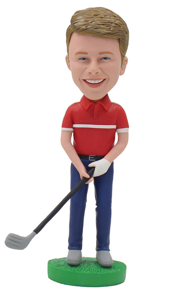 Aazon.co: Custo Ale Golfer Bobblehead - Personalized Passionate