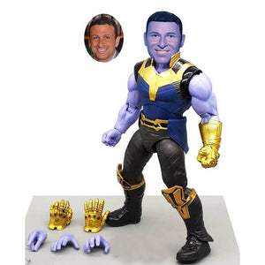 Custom Bobblehead Thanos Action Dolls, Personalized Thanos Action Figure Of Yourself - Abobblehead.com