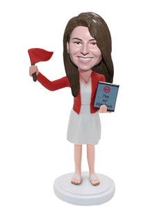 Custom Bobbleheads Gril Unique Gifts, Personal Bobble Head That Looks Like Me - Abobblehead.com