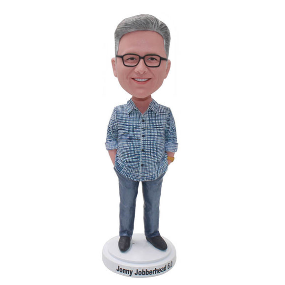 Best Father's Day Ideas to Custom Bobbleheads From Your Fahter Photos - Abobblehead.com