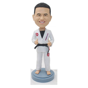 Personalized Judo Bobblehead, Custom Taekwondo Bobblehead, Custom Kongfu Man Bobble Head - Abobblehead.com
