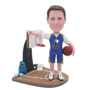 Personalized Basketball Bobbleheads, Custom College Basketball Bobbleheads Cool Gifts For Basketball Players - Abobblehead.com