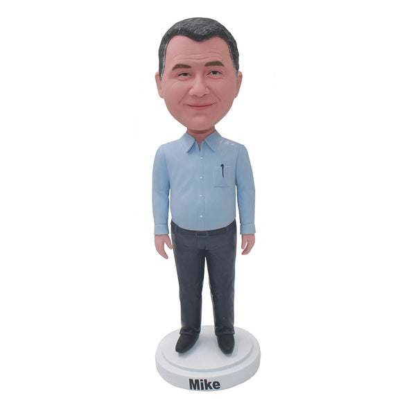 Personalized Gifts For Boss Custom Bobbleheads From Your Boss Photos - Abobblehead.com
