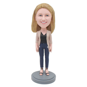 Create Your Own Doll That Looks Like You, Custom Women Figure Sculptures - Abobblehead.com