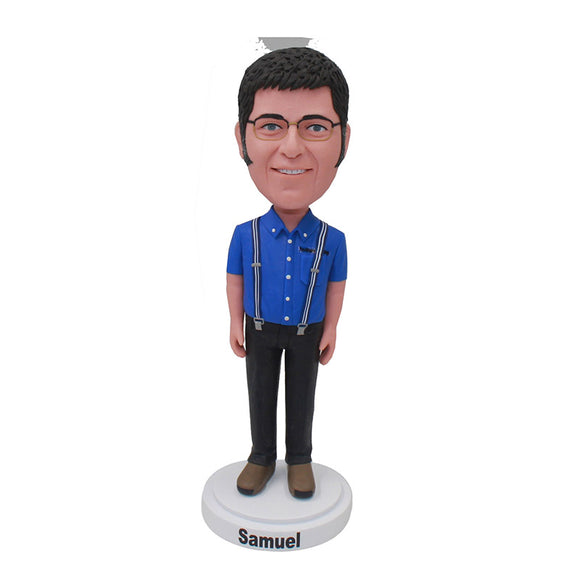 Make Your Own Bobblehead From Your Photos, Custom Bobbleheads For Boyfriend - Abobblehead.com