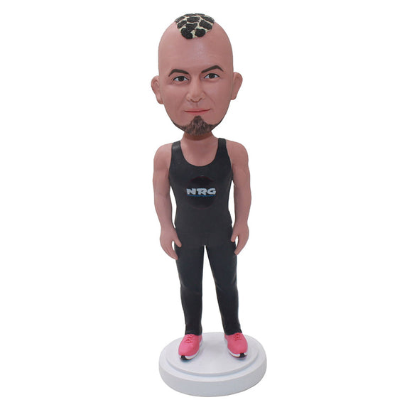 Custom Muscle Man Bobbleheads From Photos, Unique Men's Gifts Ideas - Abobblehead.com