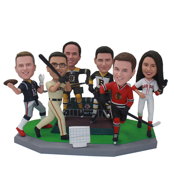 Bulk Custom Bobbleheads Groupon 6+ All Of Them Are The Different Free Shipping - Abobblehead.com