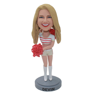 Create Your Own Bubble Head Performance, Make Your Own Bobblehead Cheerleaders - Abobblehead.com