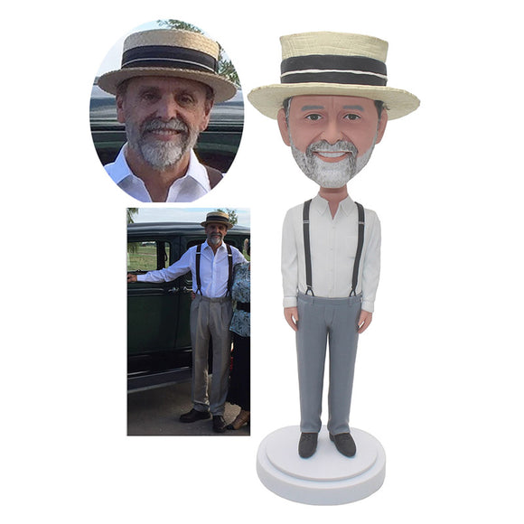 Build Your Father Bobblehead From Your Father Photos, Create Your Own Doll That Looks Like You - Abobblehead.com