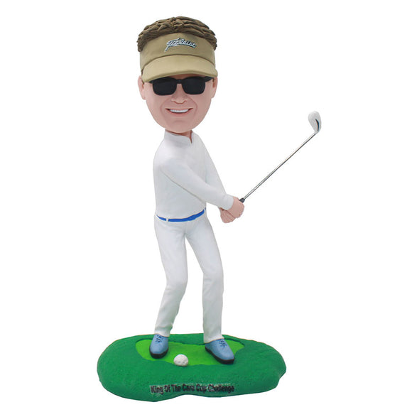 Custom Bobblehead Best Golf Gifts For Men, Make A Bobblehead From Photo - Abobblehead.com