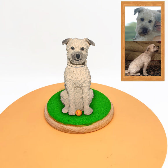 Custom Dog Bobblehead Custom Pet Bobblehead Cake Toppers Birthday Gift Christmas Gift Dog Bobble Head