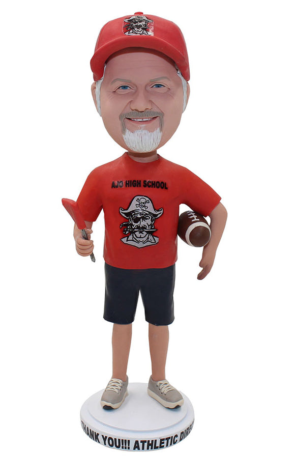 Custom Bobblehead With Rugby, Custom Gifts For Rugby Lovers - Abobblehead.com