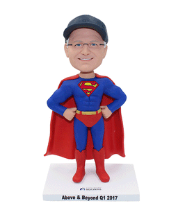 Custom Superman Bobblehead Gifts for Adults, Make Yourself Into Superman Figure - Abobblehead.com