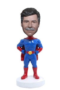 Custom Bobblehead Superhero Gifts for Men, Personalized Superhero Bobbleheads - Abobblehead.com