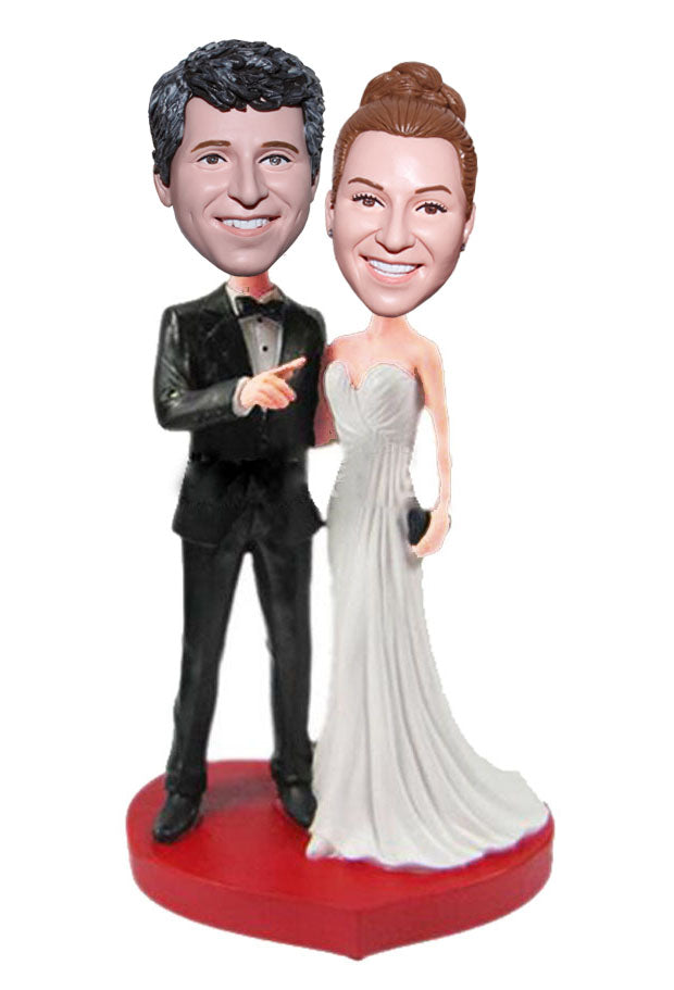 Best Custom Bobbleheads Wedding Cake Toppers, Custom Wedding