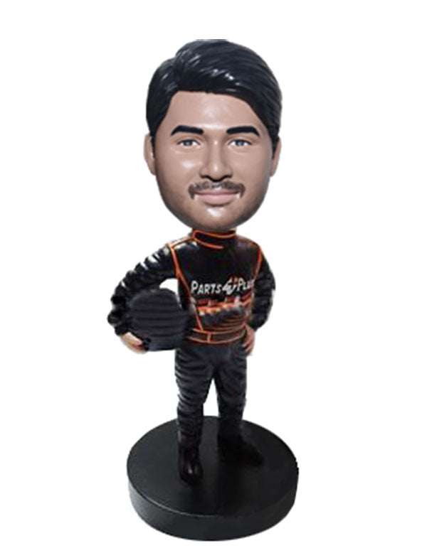 Customized Racing Suits Booble heads, Racing Presidents Bobbleheads ...